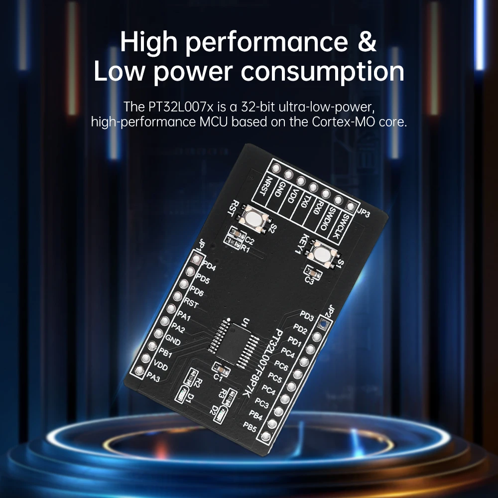 PT32L007F8P7K Development Board Minimum System Board Core Board 64K FLASH 16k ram Ultra-low Power Consumption