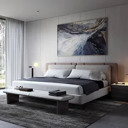 Villa High-End moderne Doppelbett Kopfteil Designer schlafen voller Größe Bett rahmen Luxus Plattform sicher Camas Wohn möbel