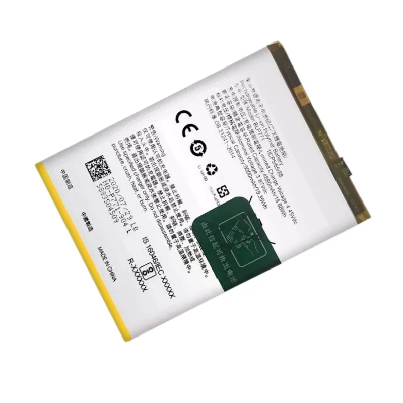 Replacement battery 3.87V 5000MAH BLP771 suitable for C3/7i/6i mobile phone 1 piece new