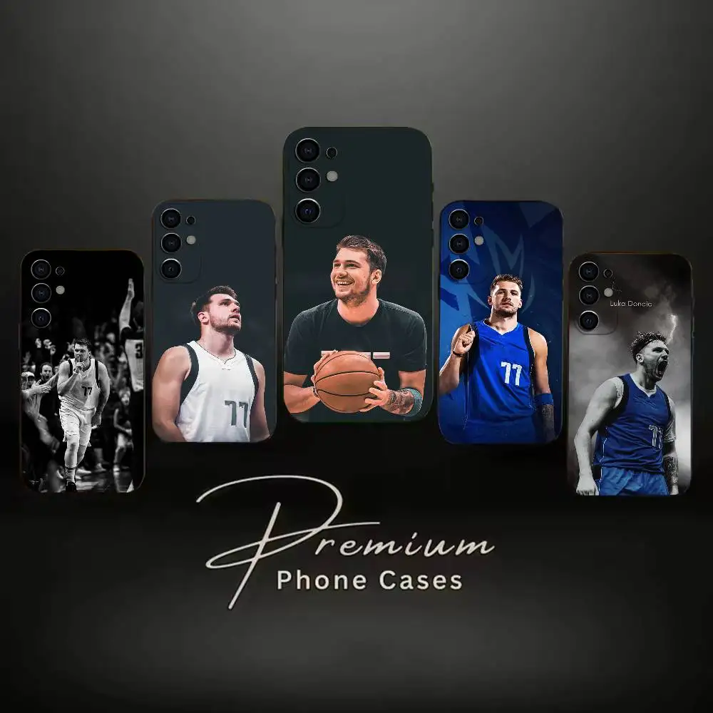 

Popular King L-Luka Doncic Phone Case For Soft Black Case Samsung S24,S30,S21,S23,S22,S20,Ultra,S25,Plus