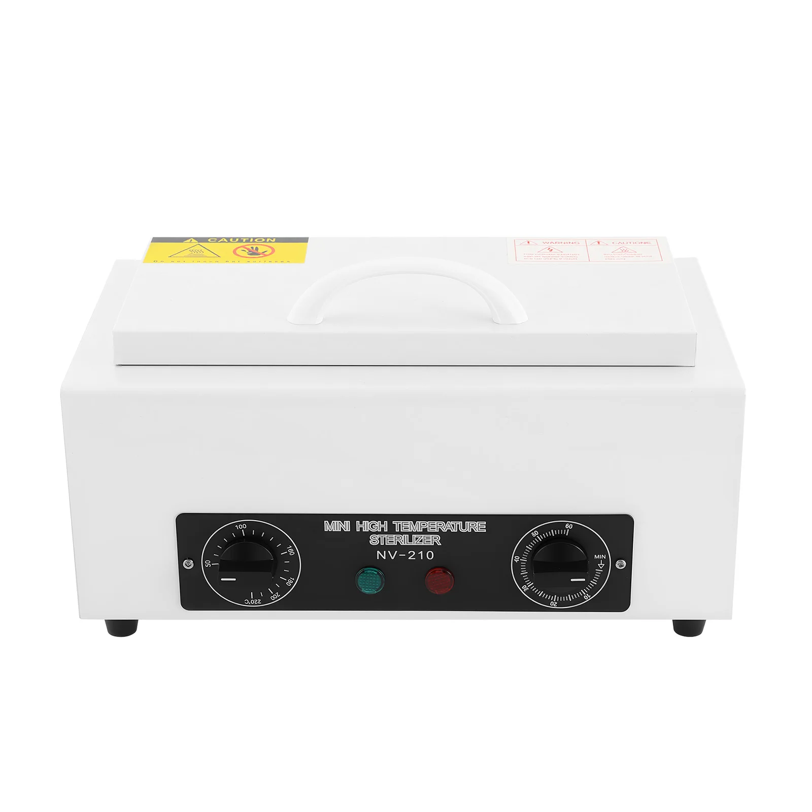 EU Standaard 220V Nagelgereedschap Droge Warmte Sterilisatiebox, Hoge Temperatuur Manicure Gereedschap Sterilisatiekast voor Salon en Thuisgebruik