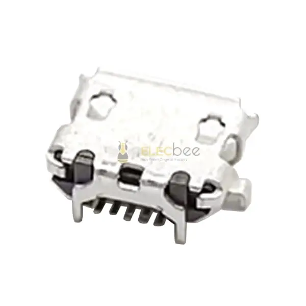 20PCS Micro USB B Female Connector 5 Pin SMT Type B Straight for PCB Mount 8.3-4.45