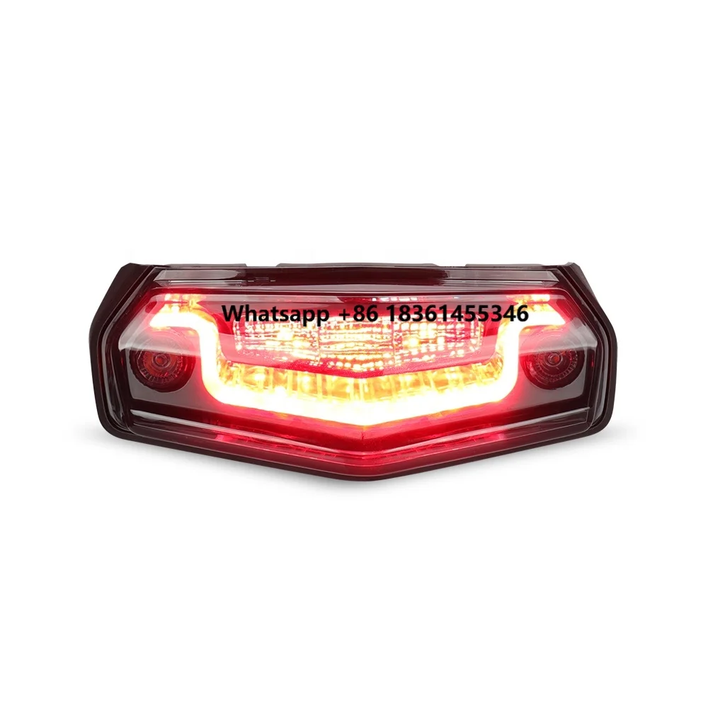LED Integrated Taillight W/ Brake Light Turn Signals Blinker Running Light DRL Fit for 700 T7