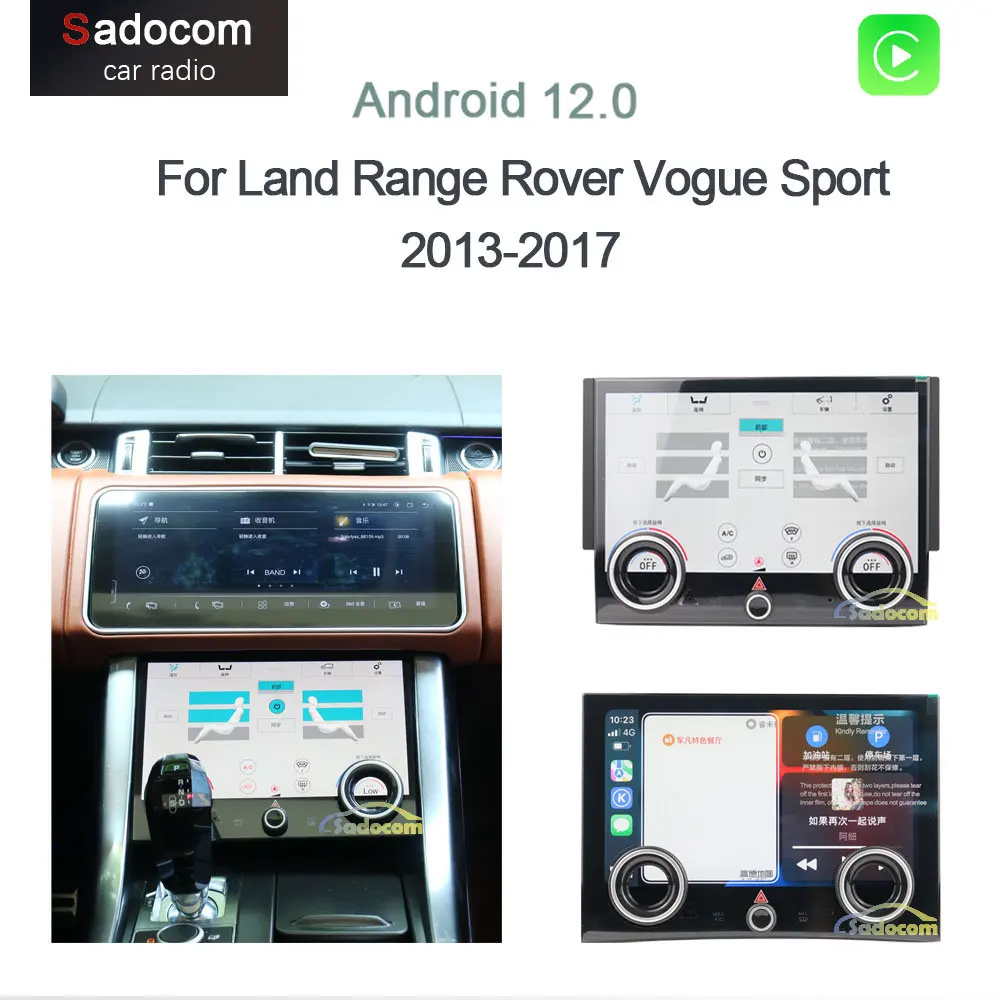 

For Land Range Rover Vogue Sport L405 2013-2017 AC Panel Air Touch LCD Screen Condition Control Climate Board