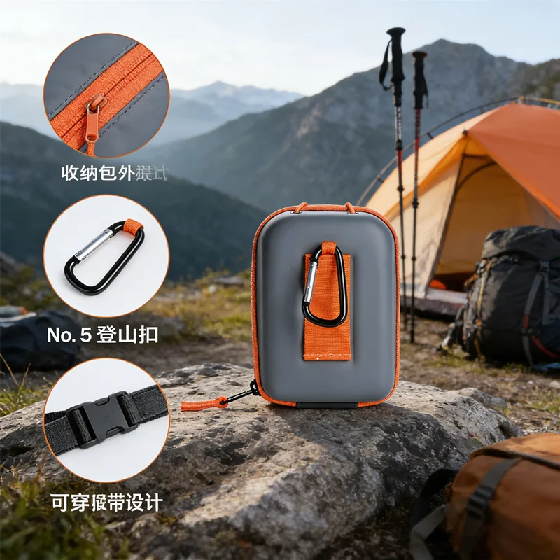 

Поясная сумка для гольф-дальномера: легкий чехол из полиуретана с клипсой, ударопрочный защитный кейс для лазерного дальномера, удобство использования без рук