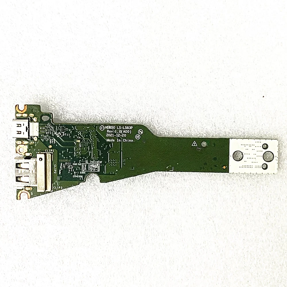For Dell HDB50 2021 Laptop USB Port Daughter Board LS-L583P l Replacement
