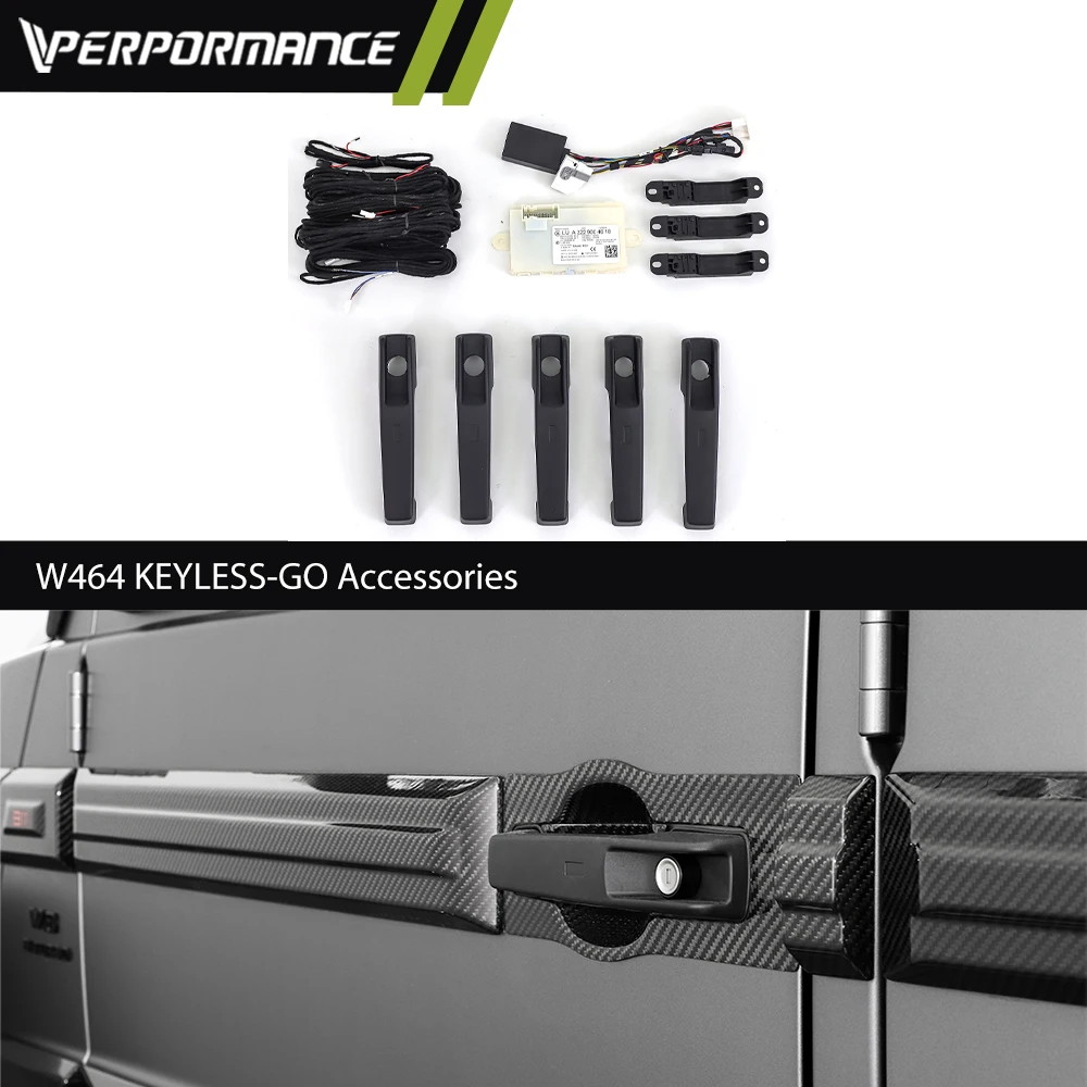 

2019y + G CLASS W464 KEYLESS-GO аксессуары 5-дверный вход без ключа G63 G350 G500 Чехлы на ручки Сменные автомобильные ручки