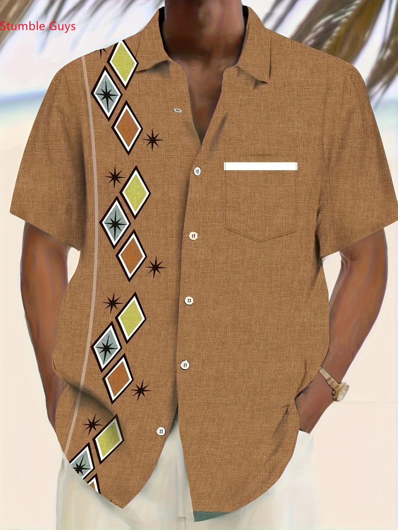 

Summer Man Women Short Sleeve Hawaiian Shirt Men 2026 Casual Fashion Beach Party Print Vacation Outfits
