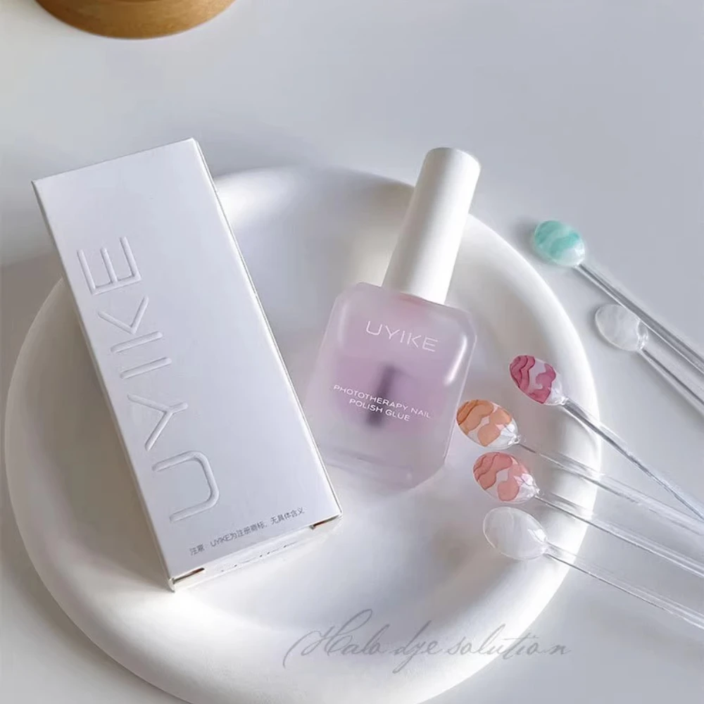 

6Colors Blooming Marble Watercolor Ink Nails Gel Polish Ink 9ml Flowers Design Smudge Effect Soak Off Manicure Hybrid Varnish