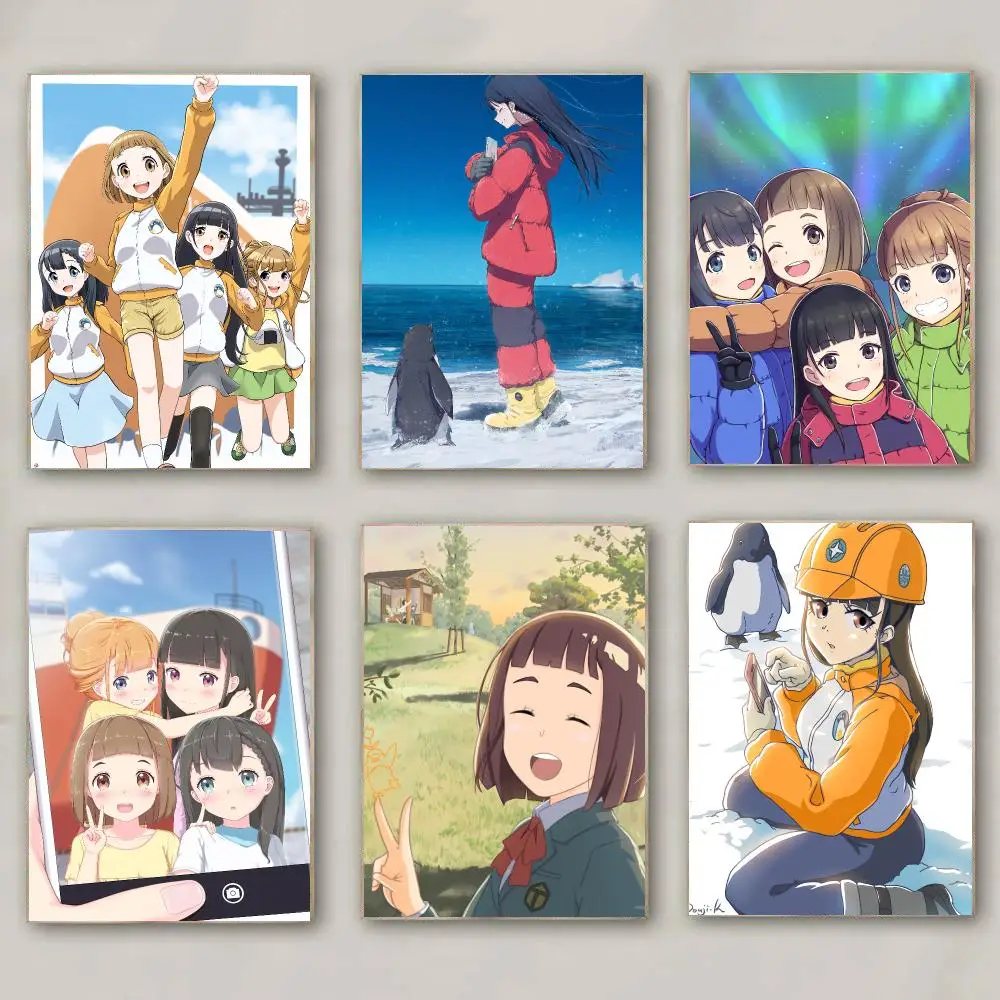 anime A-A Place Further Than the Universe-E Poster Modern Wall Decal for Living Room Cafe Office Bar and Bedroom