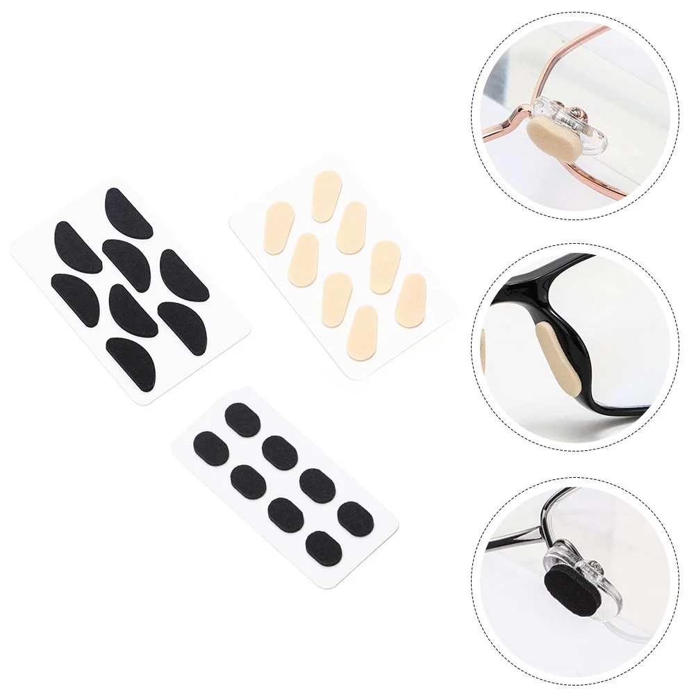 

Nose Pads for Glasses Frames Soft Eva Adhesive Back Non Slipping Comfortable Nasal Stick Glasses Accessory