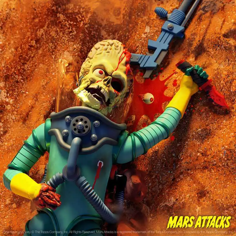 Mars Attacks! Super7 S7 Action Figureals Model Periphery Toy Garage Kit Figma Collectibles Tabletop Decoration Display Pre Sale