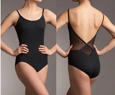 

Black Fashion Sexy Dancewear Ballet Leotard Exercise Girl Dance Clothes Ballet Leotard Suit Adult