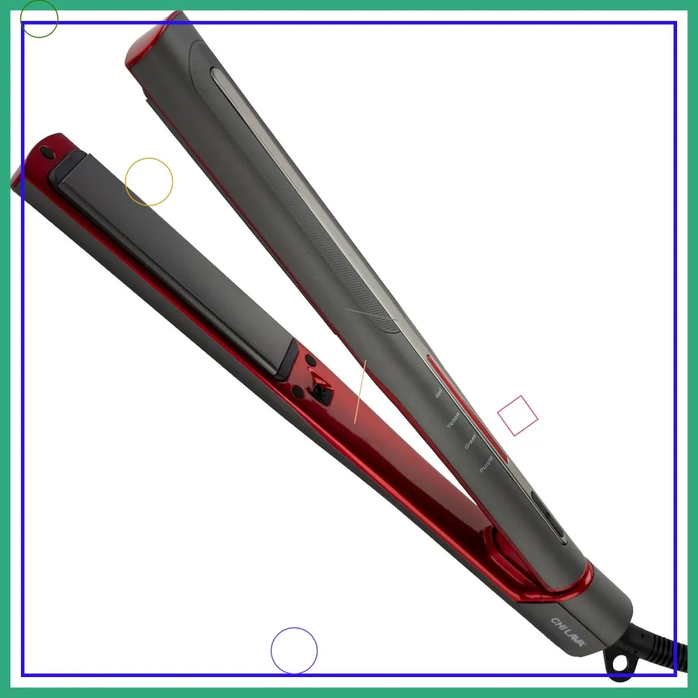 

Lava Glide Hairstyling Iron, Ceramic Straightener for Smooth Styling & Long-Lasting Shine, Fast Heat-up for Professional Results
