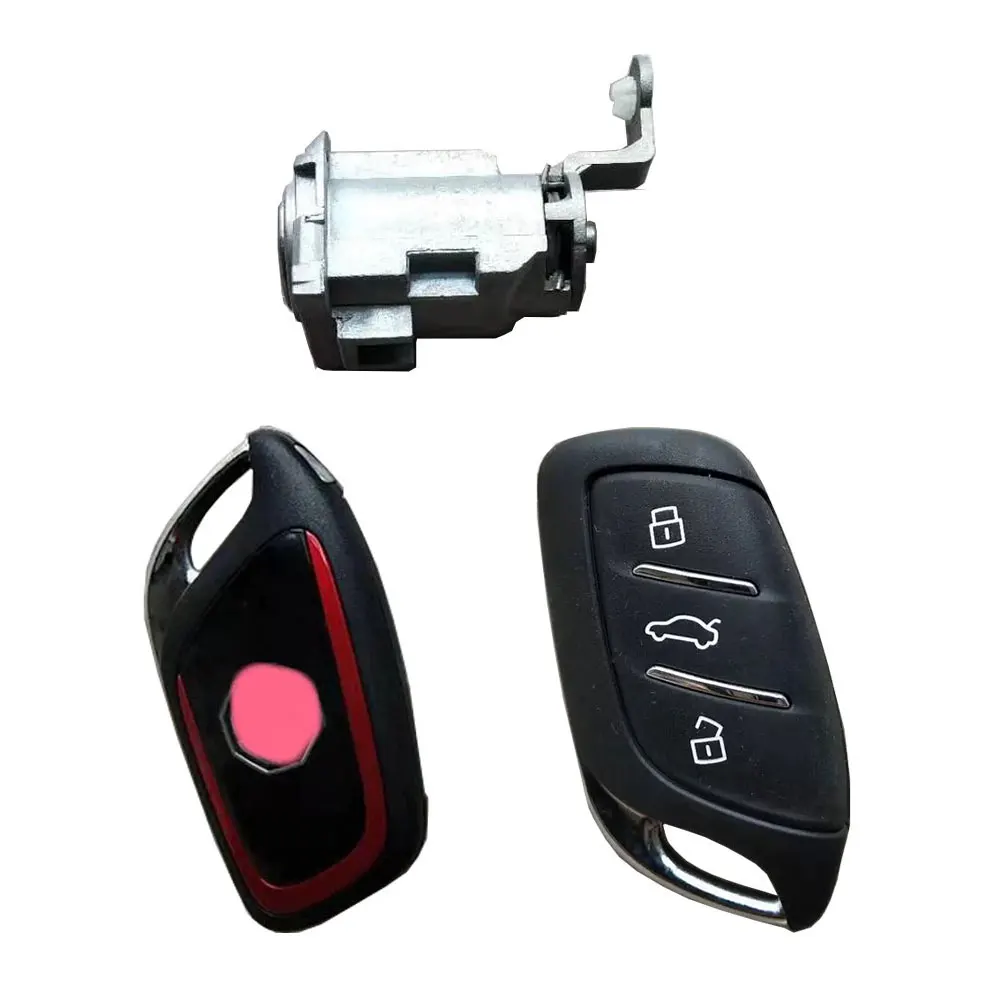 Centrol Door Lock For MG 6 HS Ignition lock core Replacement With remote key (Please Leave Message Your Car type and year)