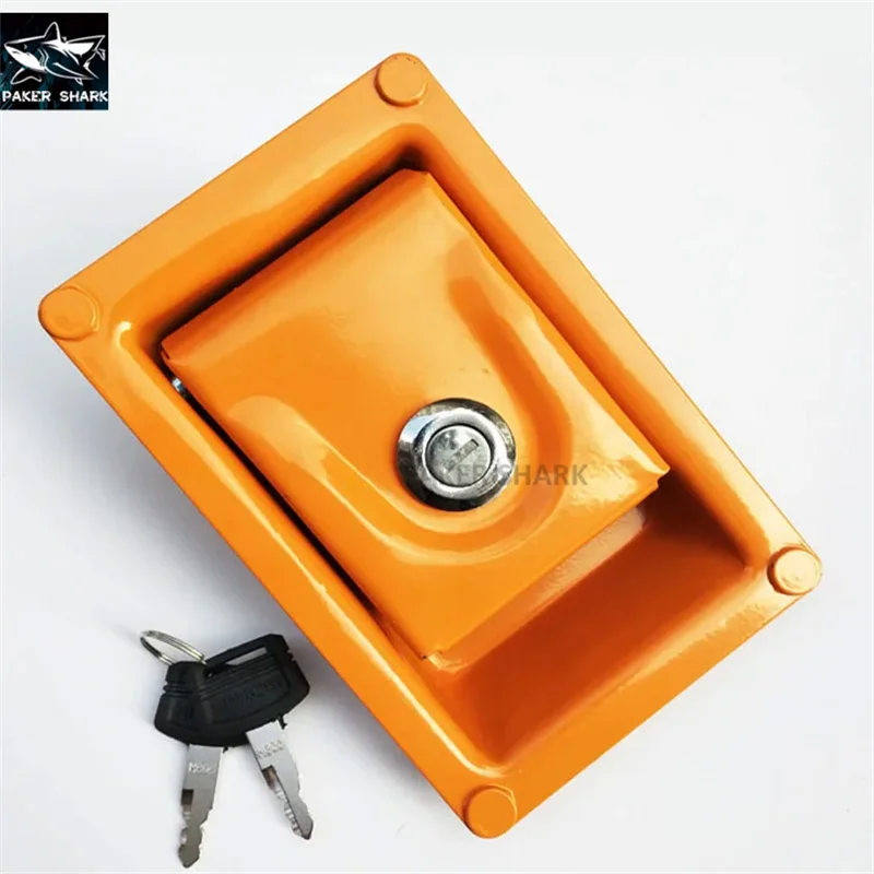 For Hitachi Side Door Lock ZAX120 ZX200 240 270 330 350-3/-6 Machine lock Parts Side Door Water Door Lock Pump