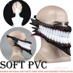 Hot New Anime Dandadan Cosplay Ken Takakura Okarun Devil Mask PVC Mask Halloween Monster Prop Accessories Christmas Cos
