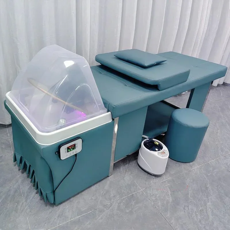 

Hairstyle Professional Hair Salon Washbasin Basin Spa Bed Shaving Beauty Hydraulic Shampoo Bowl Cama Abatible Styling Stylist