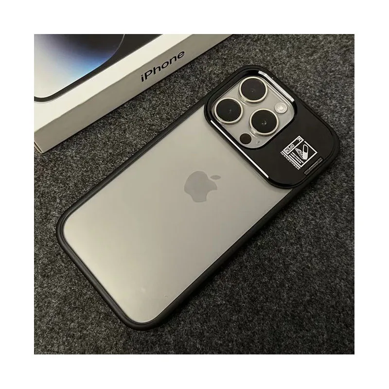 Invisible Stand Phone Case Suitable For IPhone 14 15 Plus Pro Promax Anti Drop And Anti Wear Phone Case With Lens Film