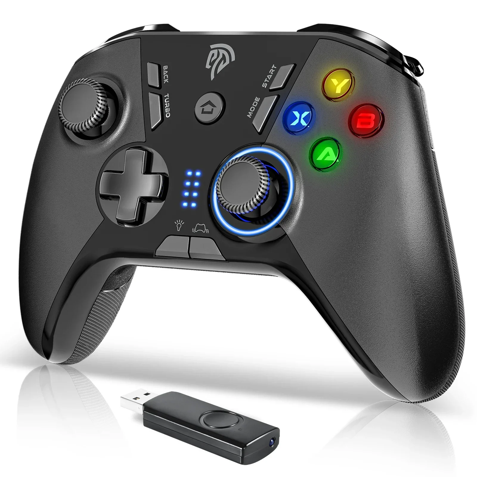 

Беспроводной контроллер для PS3, 2,4 ГГц, с функцией вибрации