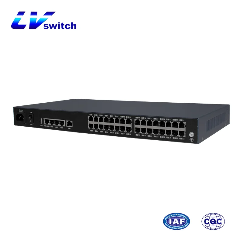 Mejor precio OEM fábrica 32 puertos FXS voz gateway voip gateway