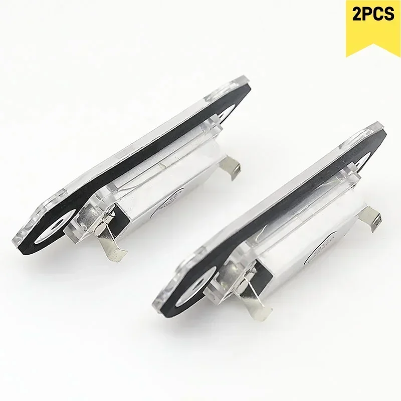 2Pcs License Plate Light Number Plate Lamps Assembly Replacement for Volvo V50 V60 C30 C70 V70 XC60 XC70 XC90 S40 S60 S80
