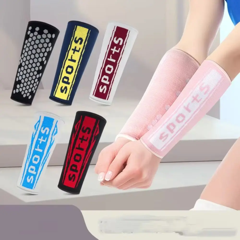 

1pair Nylon Protection Arm Sleeves Sweat-absorbent Volleyball Badminton Sports Arm Sleeve Comfortable Elastic