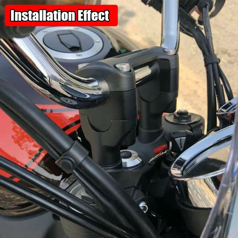 waase For Kawasaki Z900RS Z 900 RS ABS 2017 2018 2019 2020 2021 2022 2023 2024 28mm Handlebar Riser Up 20mm Bracket Kit