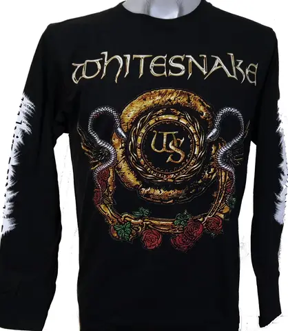 Mens New Rock Long Sleeve T-shirt Whitesnake Band 3D Print Tshirt Men Women Fashion Breathable Hip Hop Tops Tees Men's Clothing