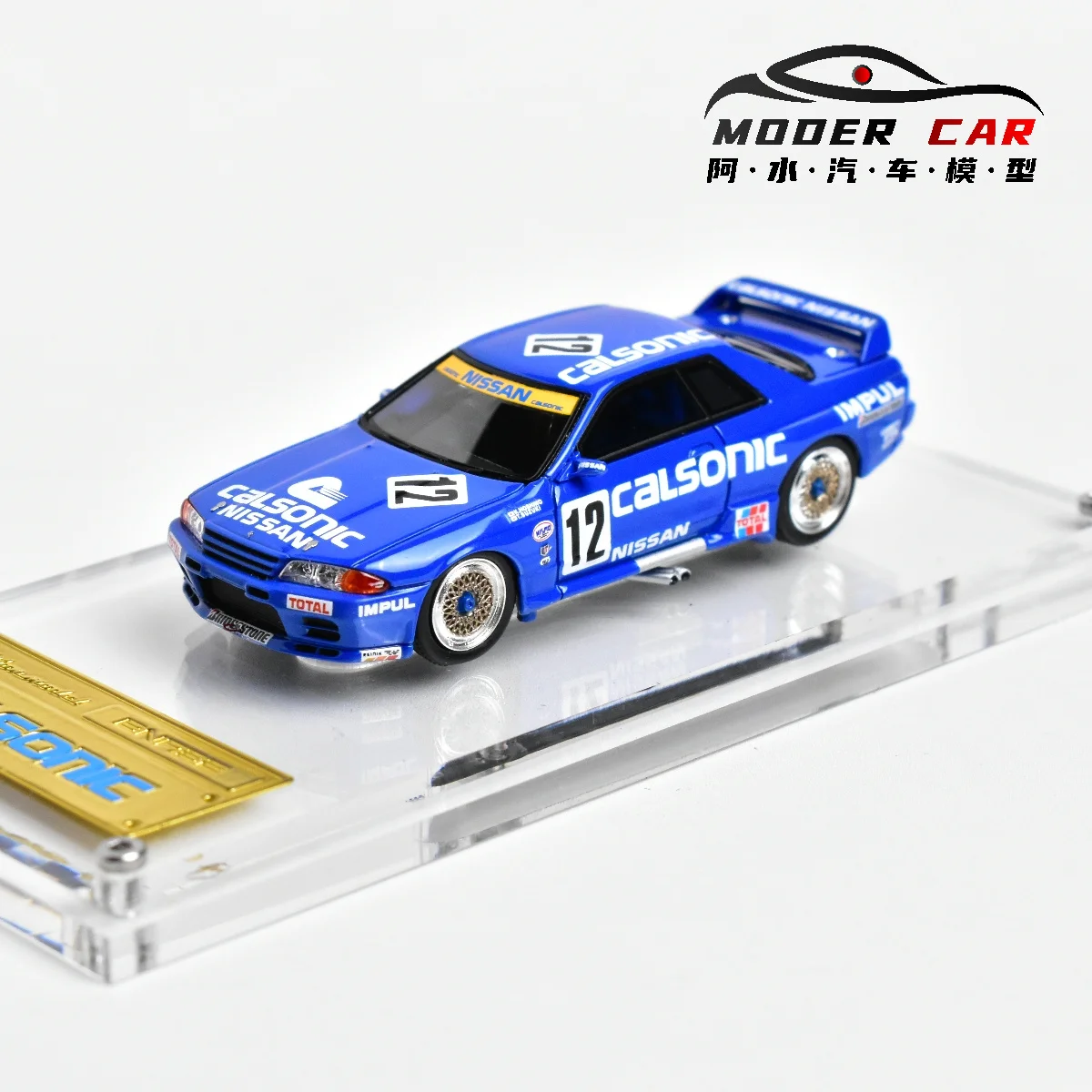 IG 1:64 GTR R32 SKYLINE #12#1 1991 1990 JTC Resin Diecast Model