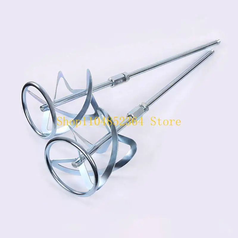 

Upgraded Mixing Paddle Paint & Mud Mixer Mixer Whisk for Drill Universal Mixing Paddle Drill Attachment Paddle