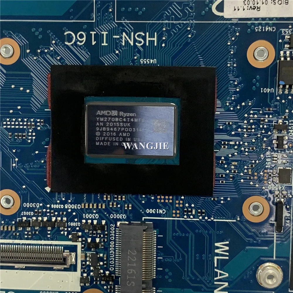 Voor HP EliteBook 735 G5 Laptop Moederbord L13665-001 L13664-601 L13663-601 6050A2930701 Met CPU R3 R5 R7 100% Werken