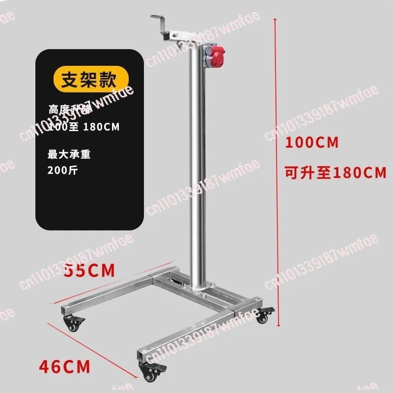 

Можно повесить на воздухе и вертикальную подставку для демонстрации подъемной подставки для подключения шеи