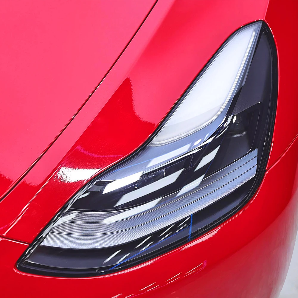 

Автомобильная виниловая пленка, глянцевая красная автомобильная наклейка, без пузырьков, домашнее животное, авто, сделай сам, наклейка на кузов автомобиля, самоклеящаяся наклейка, автомобильные аксессуары