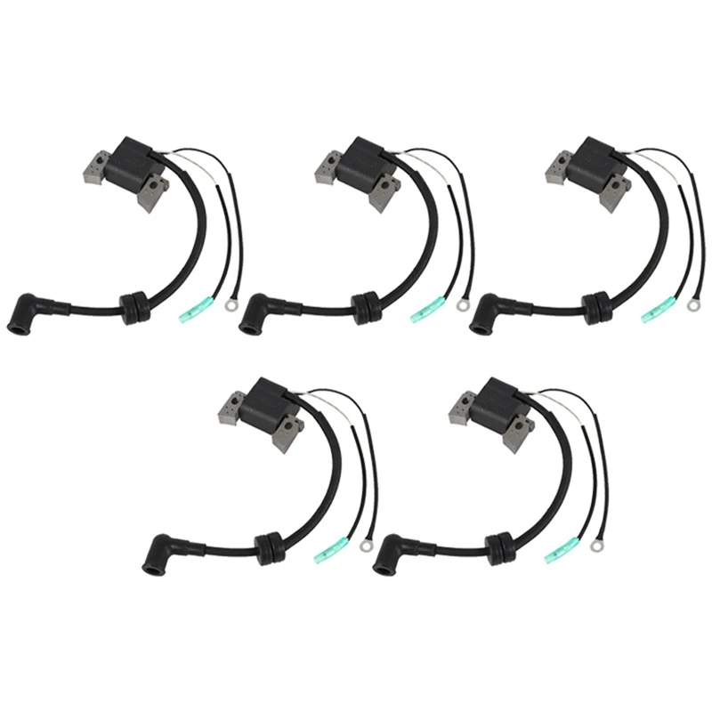 

5X Ignition Coil Assy 6BX-85571-00 For Yamaha Boat Engine F4L F4S F6L F6S F6C 4-Stroke, Coil For Hidea F6 4 Stroke 6HP