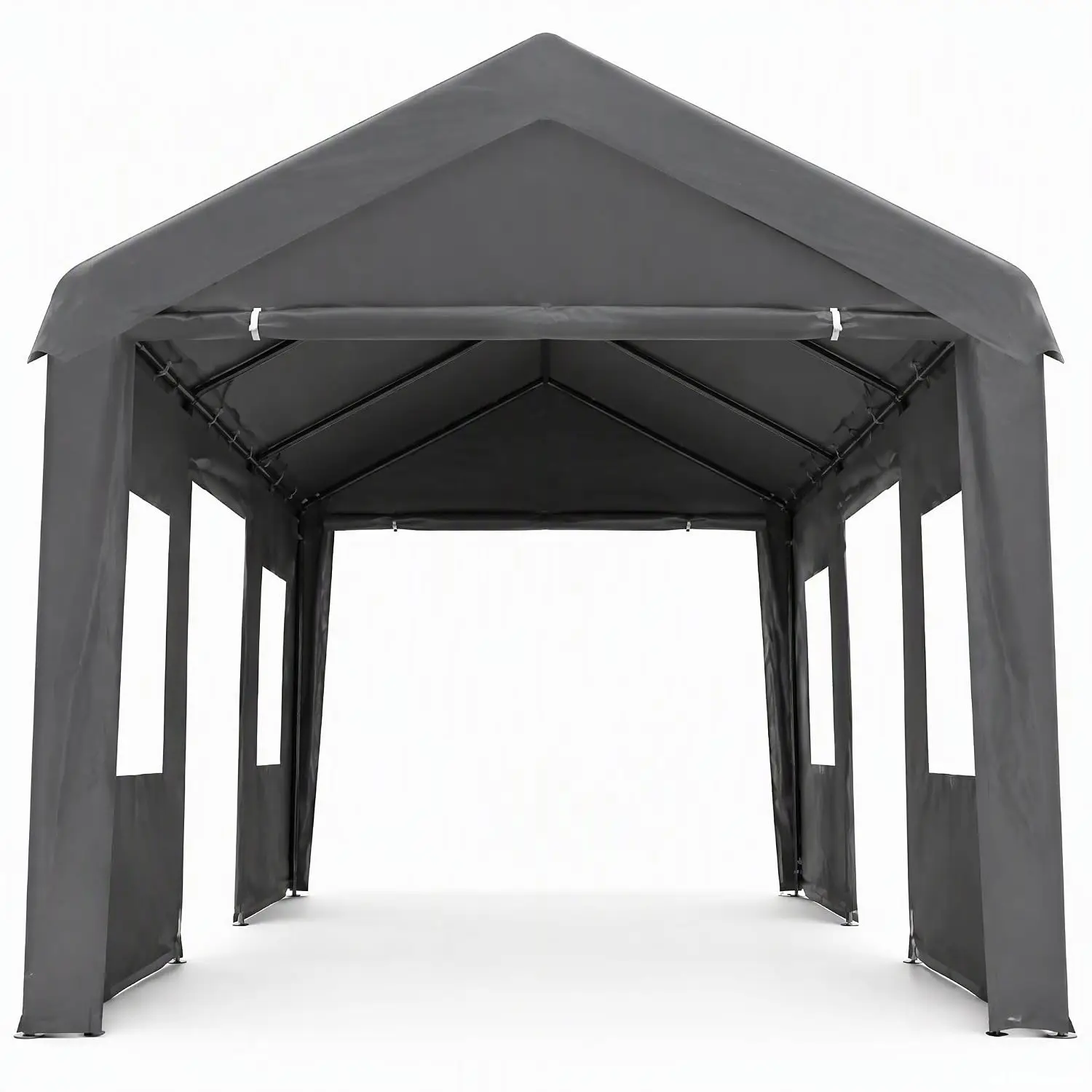 Heavy Duty 10x20 ft Carport Canopy Portable Garage Tent Shelter, Customized