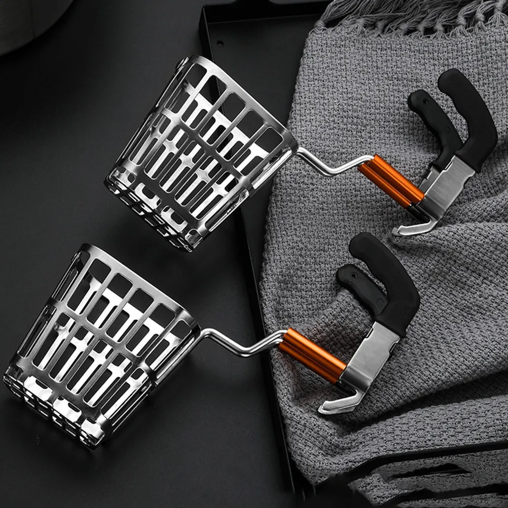 

Профессиональная ложка-шумовка для хот-пота, большая, из нержавеющей стали, с защелкой для открывания и закрывания, для домашнего использования