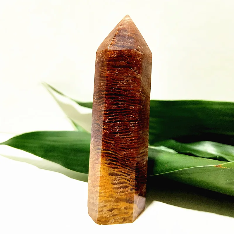 Natural Stones Thousand Layer Phantom Quartz Tower Meditatio Wand Witchcraft Reiki Healing Feng Shui Crystals Room decoration