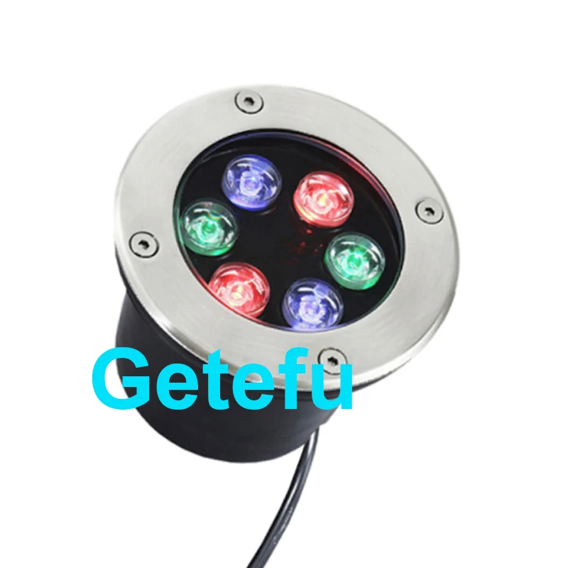 Fernbedienbare RGB LED-Gartenbeleuchtung, Wasserdichte 9W/18W IP67 Outdoor Bodeneinbauleuchte für Gartenwege – Detail 13