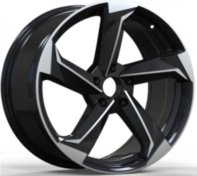 13x7 inch 4x100/114.3 deep dish car alloy wheels with 4 spoke, negative offset wheel rims