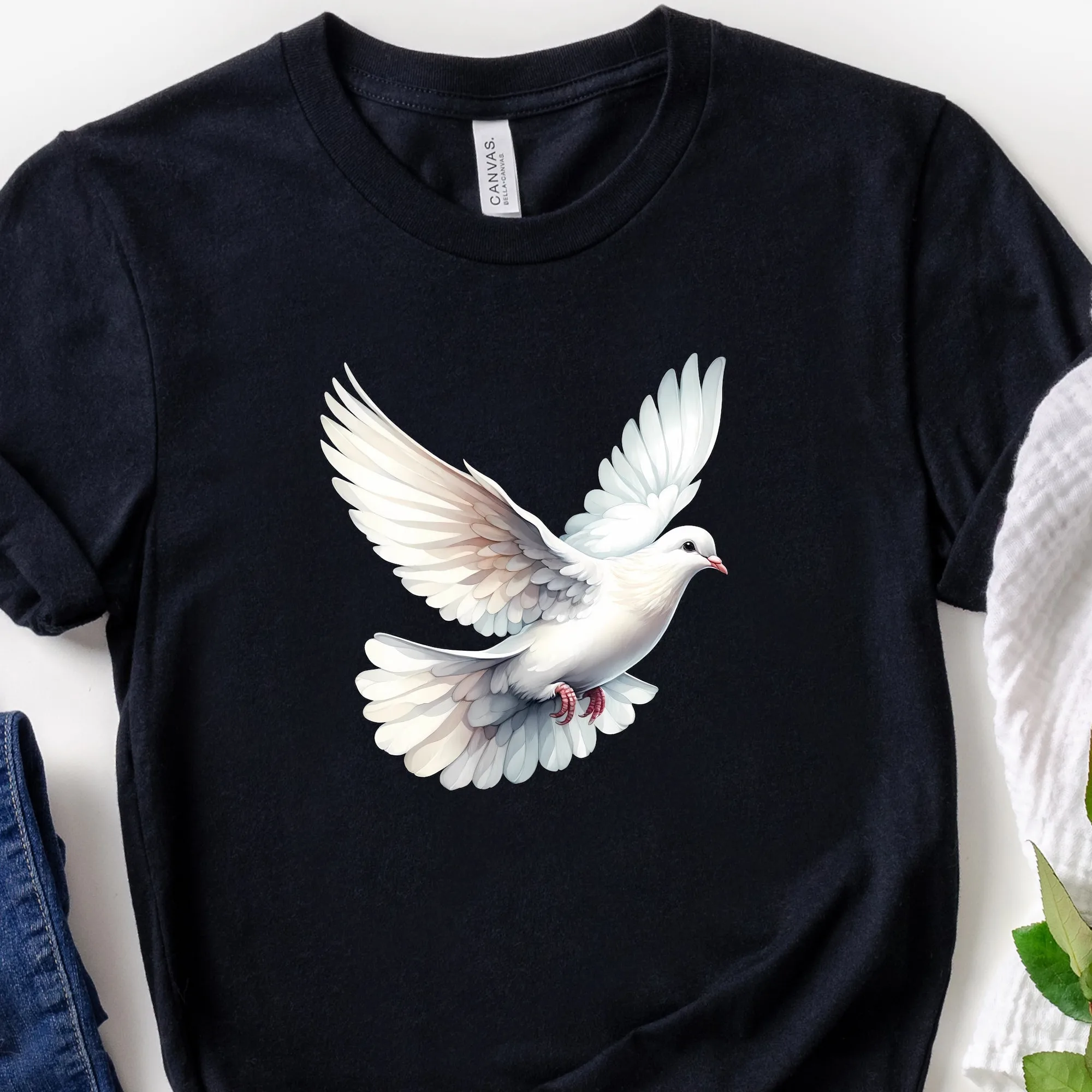 Peace Dove Of T Shirt White Doves Make Not War Kindness Faith Positive Inspirational