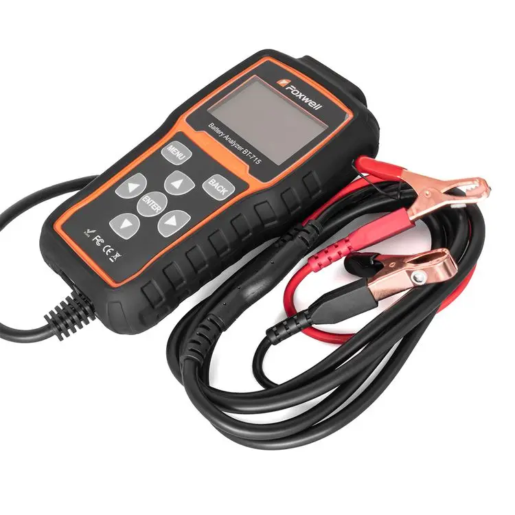 Foxwell BT715 2021 Most Popular 12V 24V Intelligent Battery Analyzer BT-715 Car Battery Tester Analyzer Foxwell