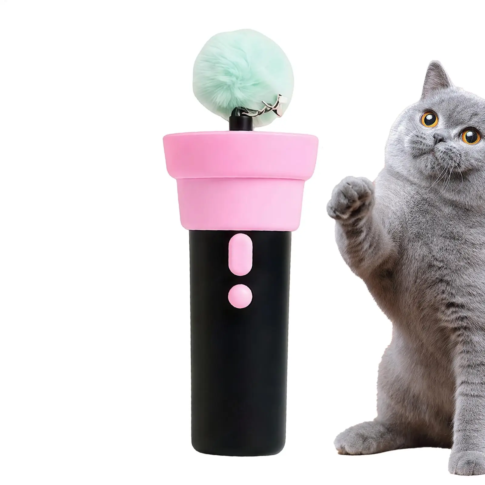 

Interactive Teaser Cat Toys Electric Cat Toy Kitten Indoor Play Game for Entertainment Enrichment Training Indoor Home Exercise