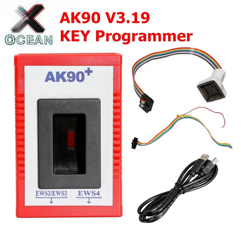 AK90+ For BMW EWS From 1995-2005 Newest Version V3.19 AK90 Key Programmer OBD2 Copy Car Keys with best price AK 90