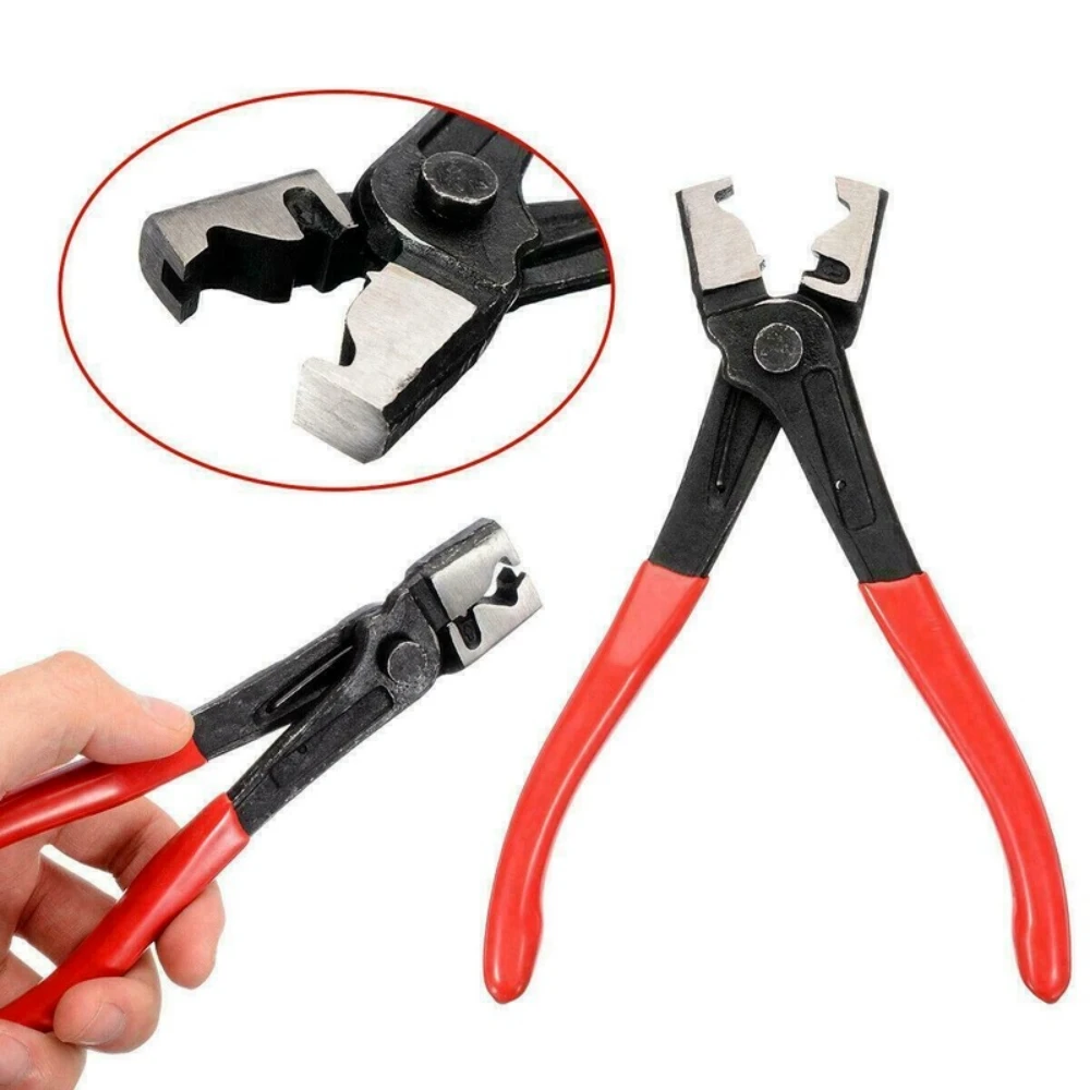 Car Oil Hose Crimping Plier Repair Tools Calliper Vise Pipe Clamp Collar Clip Auto Repairing Motorcycle Automotive Accessories