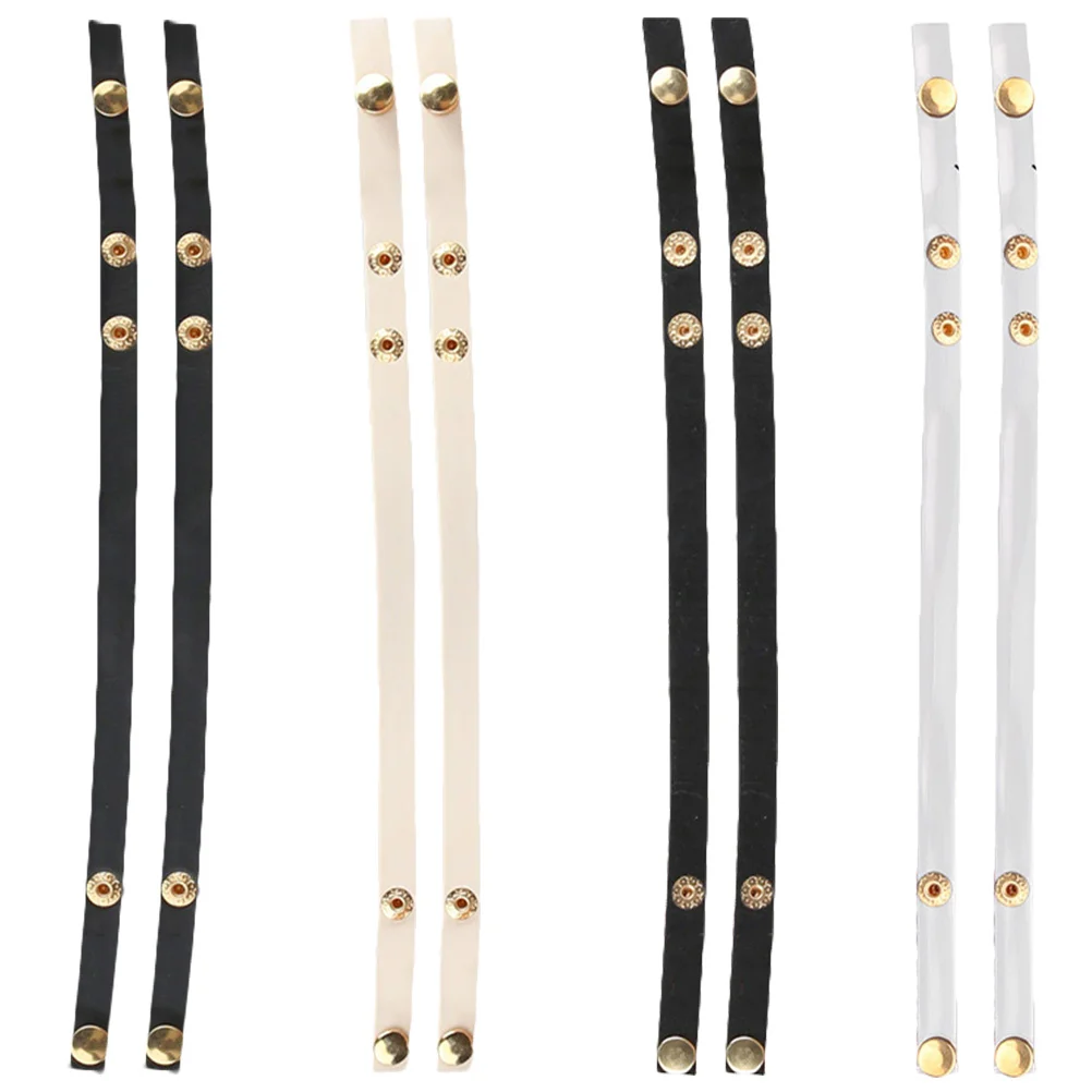 

4Pairs Snap Button Straps for Women High Heels Easy to Wear Delicate Design Long-Lasting Performance for Pumps Shoes