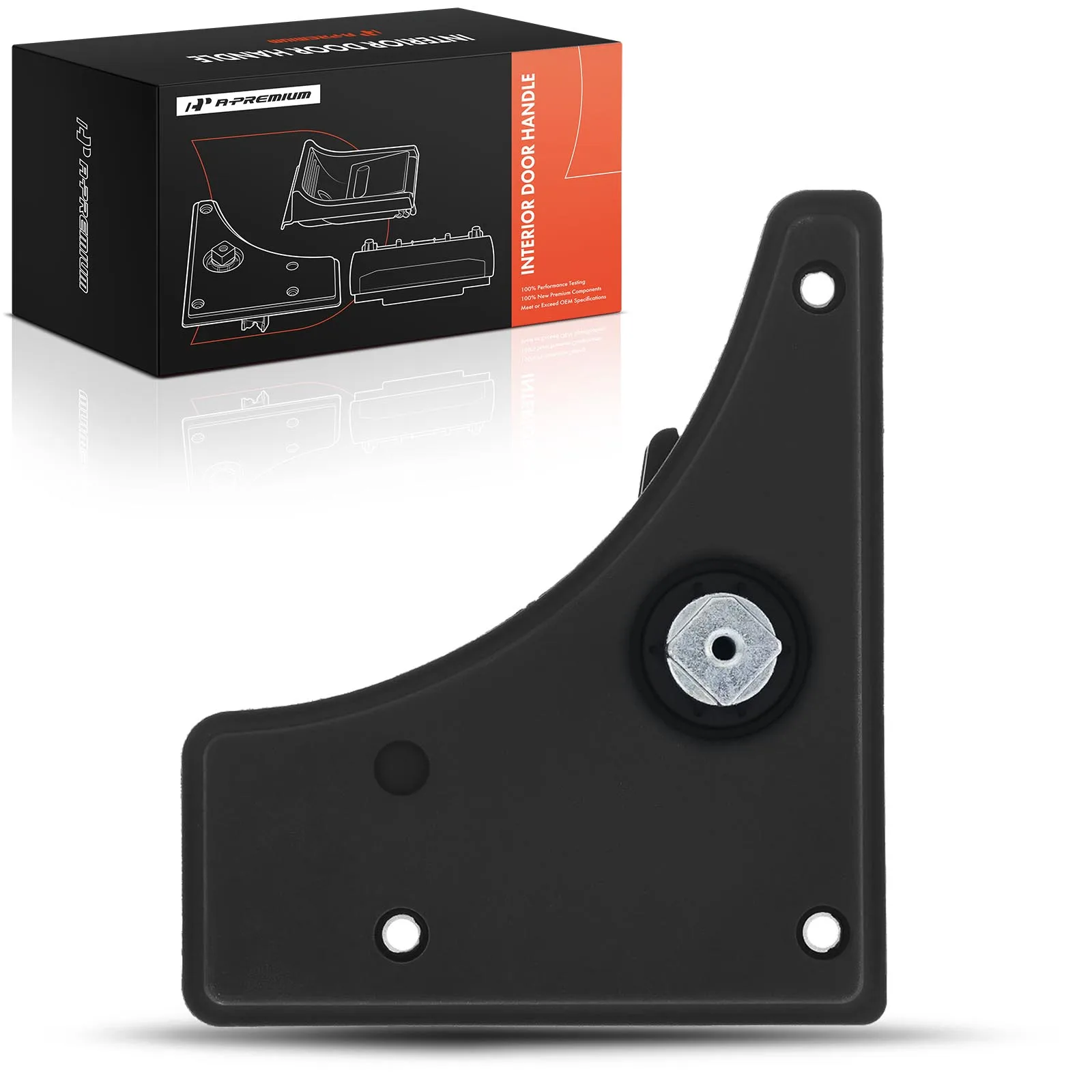 A-Premium Driver Side Sliding Door Black Interior Door Handle Bezel for Ram ProMaster 1500 ProMaster 2500 2014-2021