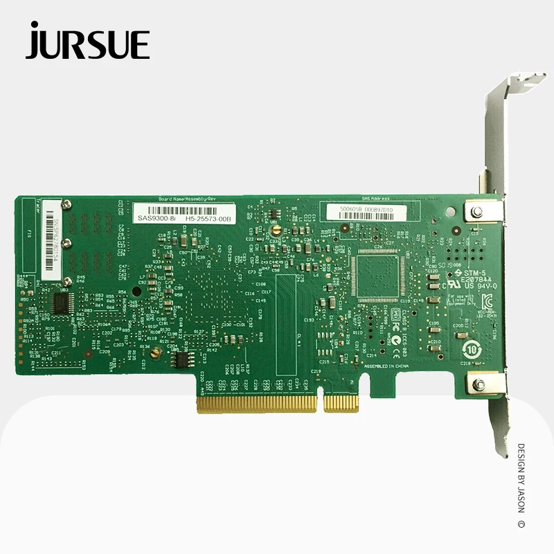 Imagem -05 - Lsi 93008i Cartão Controlador Raid Pci e 3.0 12gbps Hba Modo de ti para Zfs Nas Unraid Expansor Crad Mais Pcs Sff9643 Cabo Sata