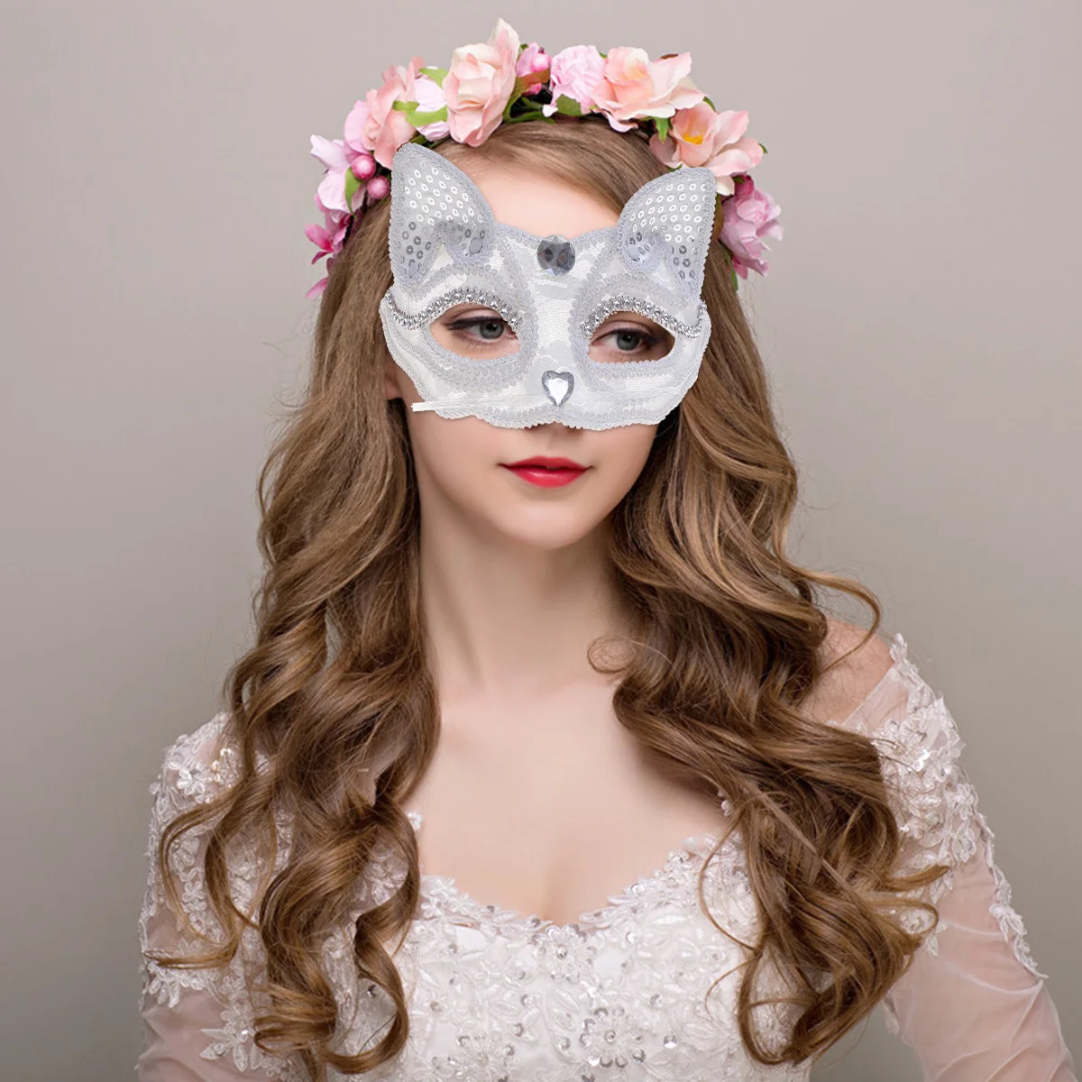 

Маска лисы для Mardi Gras, вечеринки, Хэллоуина, косплея, маскарадные бальные маски для взрослых, мужчин и женщин, легкий металлический кружевной дизайн, удобный