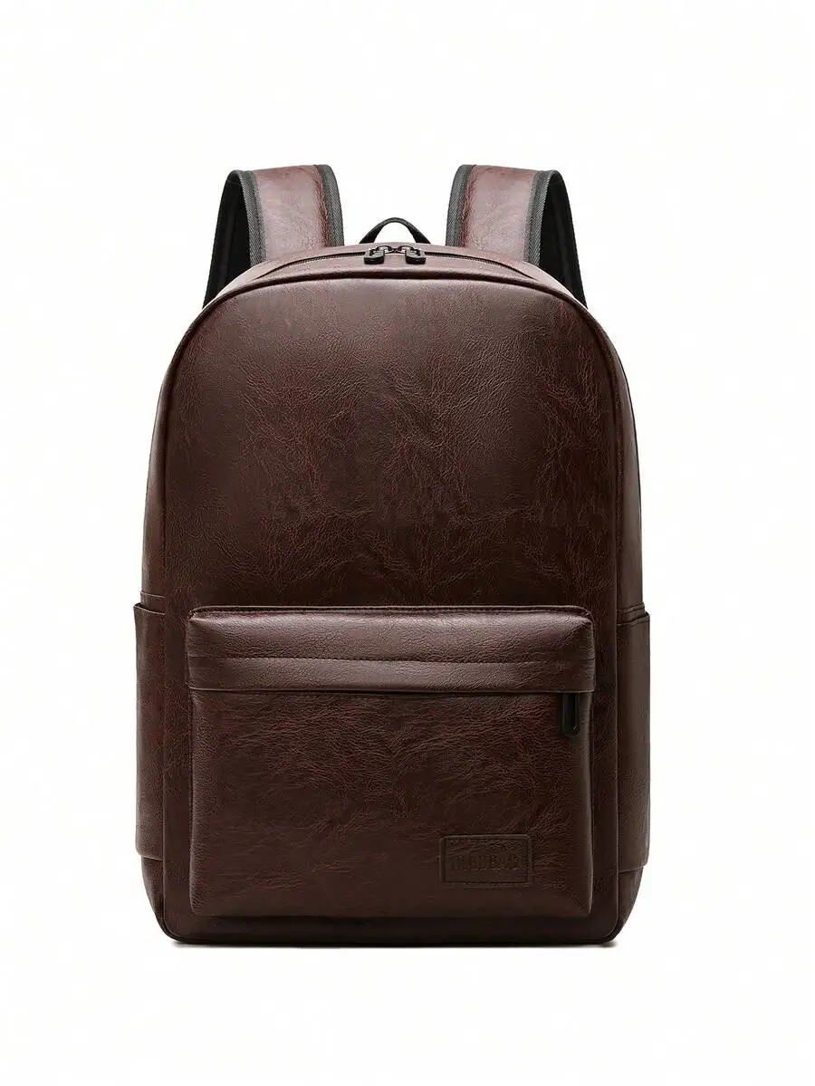 Waterproof Large Capacity Backpack, Suitable For School, Travel, Laptop, Peach Tree Camouflage Pattern, Fashionable Casual Busin